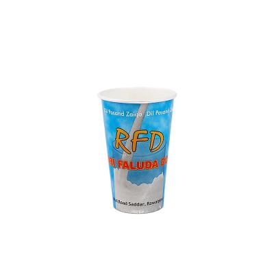 China Customizable Hot Sale Disposable Paper Cup Customizable Single Wall Cold Drink For Coffee Packaging for sale