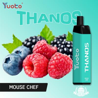 中国 密集したボディYuoto Thanos 5000は使い捨て可能なVape再充電可能な14ml吹く 販売のため