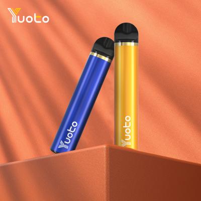 China 100% Original 1500 Puffs Yuoto Electronic Cigarettes 900mAh 5ml Disposable Pre-Filledfactory Wholesale E Cig Vaporizer 2 for sale