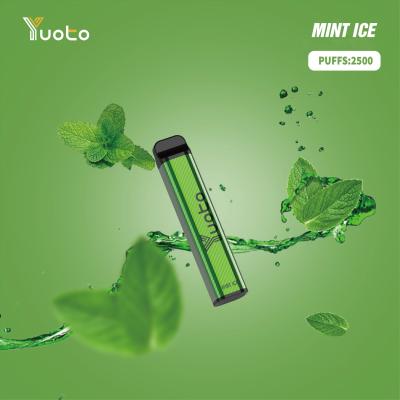 Cina Il modello classico CALDO YUOTO 1200mAh Xxl 2500 soffia NIC eliminabile 5% di sapori di Vape 23 in vendita