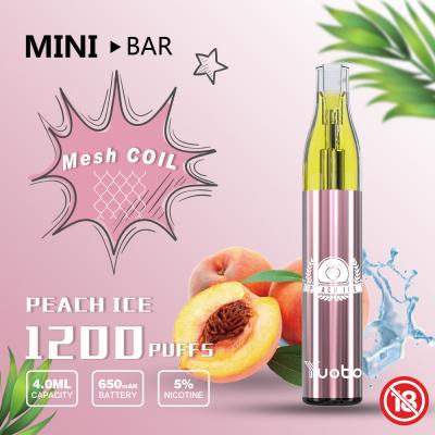 China el sabor mezclado 1200 de 11 frutas sopla logotipo modificado para requisitos particulares Vape disponible en venta