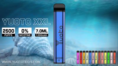 中国 取り替え可能なCartridge 2500 Hit Disposable Vape 5 Nicotine Salt 販売のため