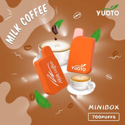 中国 Yuoto Minibox 700 Puffs Vape、450mAh 5 Nicotine Vape 24gのライト級選手 販売のため