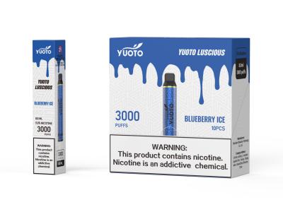 中国 Disposable buttonless Vape 5 Nicotine Prefilled With 8ml Salt Nic Juice 販売のため