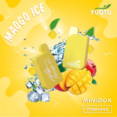 Chine La glace Yuoto Vape jetable 700 de goyave souffle 15 la saveur 22g 450mAh à vendre