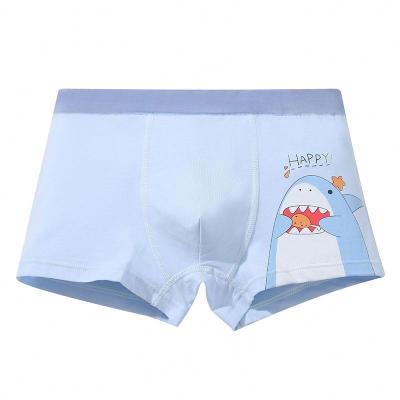 China Breathable Boys Briefs Wholesale Cute Boxers Boys Cotton High Quality Yarn Dyed Cotton Kids Underwear for sale