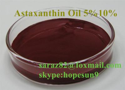 China astaxanthin oil 5%10%20% Cas.472-61-7 for sale