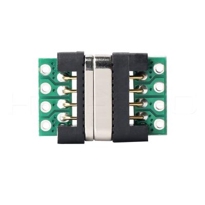 China Power charing and data transfer manufacturers power magnetic 4 pin female and male pogo data download connectors for sale