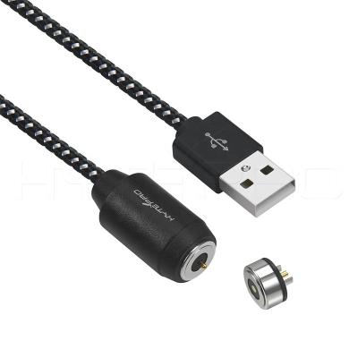 China Strong magnets attraction high speed 1 (around 1000gf) 2 3 meter 2pin usb 24v charging magnetic connector cable for sale