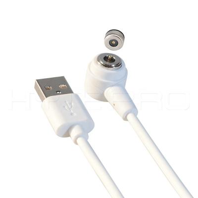 China Power Battery 2 Pin Circular Pogo Pin Magnetic Charging Cable Connector for sale