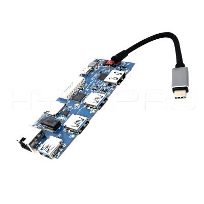 China Type c usb hub pcb board board pcba power charging and data transfer newcomer custom design for sale