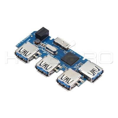 China Fast Power Charging Efficient 4 Port 3.0 Micro USB Hub PCB Boards For Electronic Devices for sale