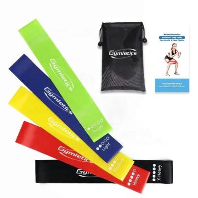 China Yoga Exercise 2021 Popular Non Slip Gym Beauty Butt Leg Hip Circle Resistance Band High Elastic Fabric For Squat Exercise for sale