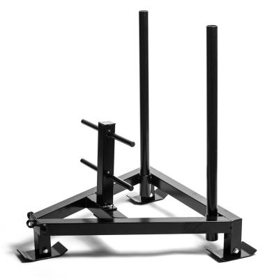 China Power Steel Fitness Equipment Gym Sled Prowler Weight Plate Sled for sale