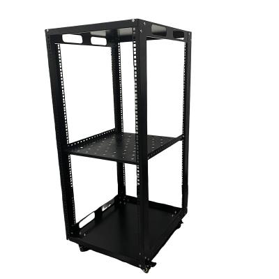 China Server Room 19Inch Vertical Standing Electrostatic Spraying System Steel Rack Computer Network Factory Made for sale