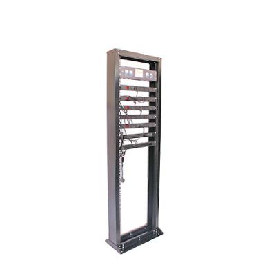 China Server Part 19 Inch Network Switch Cabinet Telecommunication Server Rack Cabinet Black Steel Copy Silk for sale