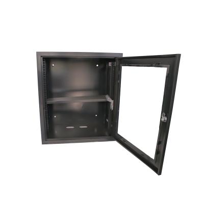 China Server Room 19 Inch Network Cabinet Waterproof OEM Server Rack 9U 12U 24U Wall Mounted Cabinet for sale