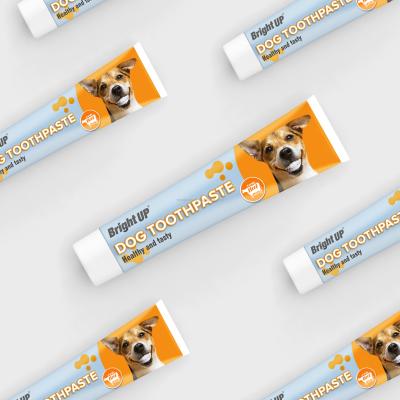 China 75g van huisdierentandpasta Aangepaste Hond en Cat Toothpaste Teeth Whitening Anti Holte Te koop