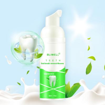 China Musse que clarea o dentífrico de limpeza profundo 60ml da espuma de Brightify para Autobrush à venda