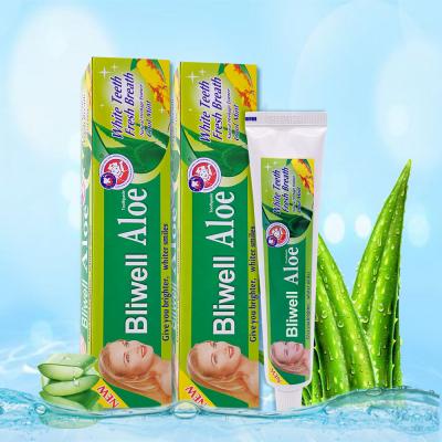 China dientes frescos dentales antis de Vera Whitening Toothpaste For Sensitive del áloe de la menta 100G en venta