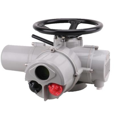 China Rotary Actuator Valve Motorized Automation Water Ball Gear Motor Electric Multi-Turn Ball Approved Electric Valve Actuator for sale