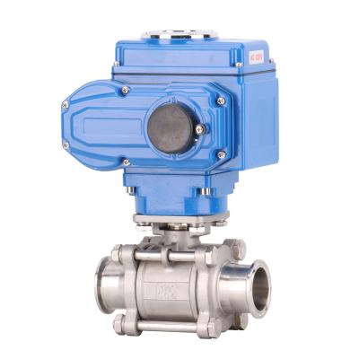 China General China Valve Manufacturer High Performance Intelligence Electric Trackball Valve 24V for sale