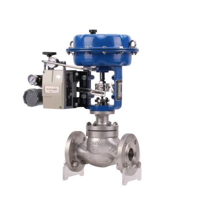 China ZJHM Regulating Valve General Series Diaphragm Pneumatic Control Valve With Positioner Water Vapor Pneumatic Operated Ball Valve for sale