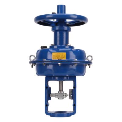 China Control Valve Actuator General Support Pneumatic Valve With Handwheel Thin Layer Top Mounted Head for sale