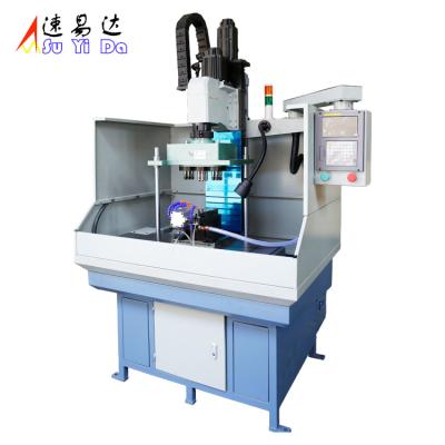 China Factory Slide Table Type Double Servo Drilling And Tapping Machine With X Axis Slide Table for sale