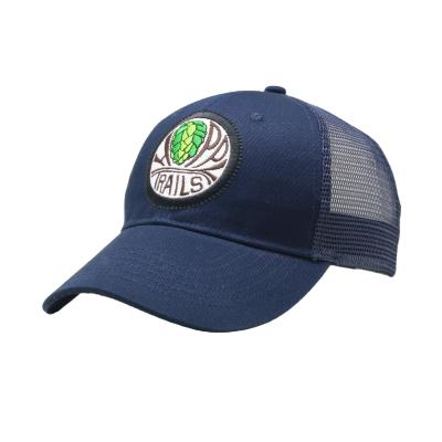 China Navy Blue COMMON Mesh Trucker Baseball Cap for sale