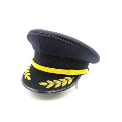 China Common Military Officer Cap Military Officer Peaked Hat for sale