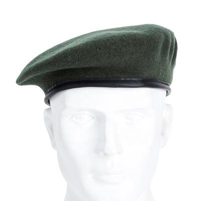 China JOINT Army High Quality Wool Berets Custom Military Beret Hats for sale