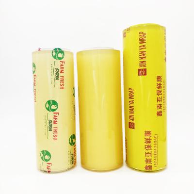 China Keep Fresh And Prevent Loss Of Moisture Clear Plastic Food Wrap for sale