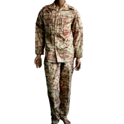 China Camouflage Cotton ACU Combat Uniform Breathable Tactical Clothing For Royal Guard for sale