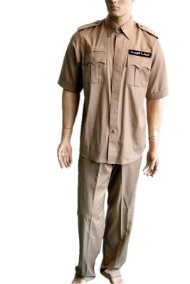 China Work Wear Security Guard Uniform Set Patrol Security Guard Full Uniform Breathable for sale