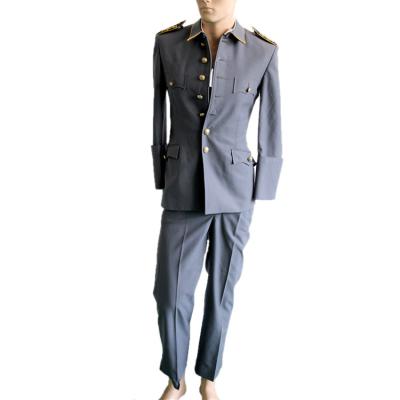 China Uniforme ceremonial formal con botones de oro y pantalones de patas rectas en venta