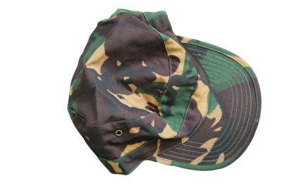 China Unisex Flat Top Military Caps Camouflage Combat Cap For Outdoor Activity for sale