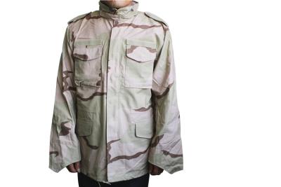 China Polyester / Cotton M65 Military Desert Camo Jacket Functional For Saudi Army for sale