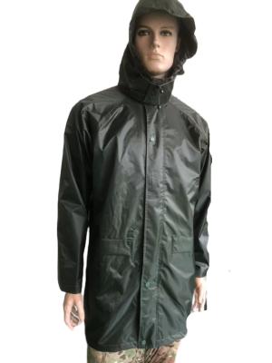 China Polyester Waterproof Security Guard Uniform Tactical Training Raincoat for sale