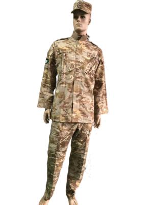 China ACU Military Jacket And Pants 60 Cotton 40 Polyester / Twill Fabric Military Uniform Set For Kuwait Army for sale