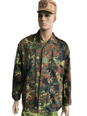 China French TC 65/35 Twill Military Camouflage Uniform Set F2 Style For German Army for sale