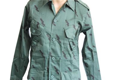 China Chipre BDU Uniforme de seguridad táctica Vestido militar Ejército Color verde Respirador impermeable Para hombres en venta