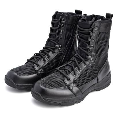 China Botas Militares Negras Ultra Ligeras Botas Tácticas de Combate para Hombres en venta