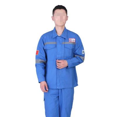 China Uniforme de trabalho industrial antiestático para homens e mulheres Trabalhadores do gás Eletricistas e trabalhadores à venda