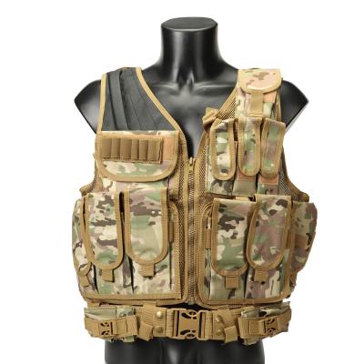 China Multifunctional Summer Tactical Vest Combat Waistcoat Breathable CS Field Equipment for sale