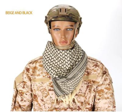 China Outdoor Arabian Shemagh Tactical Accessories Multifunctional Arabian Scarf Windproof For Neck Wrapping for sale