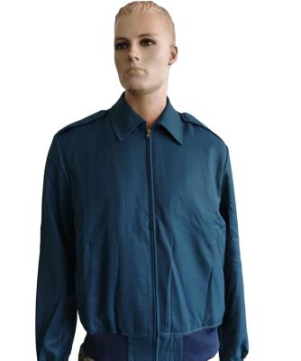 China Roupa padrão de vestuário azul com 2 bolsos à venda