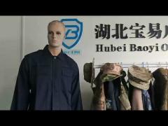 BDU military clothing