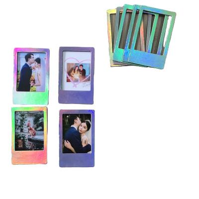 China Factory 2021 Newest Ribbon Memories Programmable Memorial Picture Holder Laser Photo Frame Changeable Paper Magnets for sale