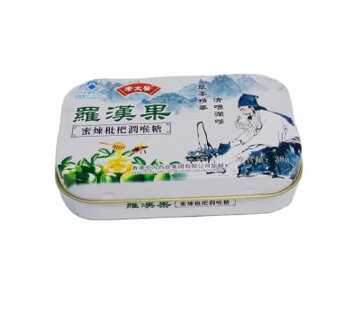 China OEM factory direct hot sale food cans small rectangle undamaged tin box for candy pill gift paint packaging for sale